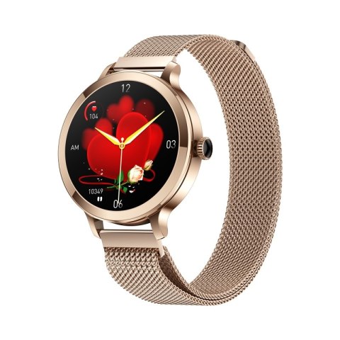 Smartwatch Damski Veltori VT340-1 - Złota Bransoleta