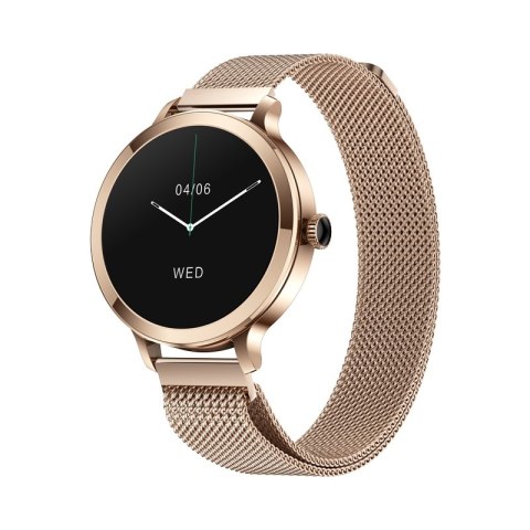 Smartwatch Damski Veltori VT340-1 - Złota Bransoleta