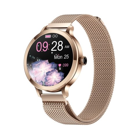 Smartwatch Damski Veltori VT340-1 - Złota Bransoleta