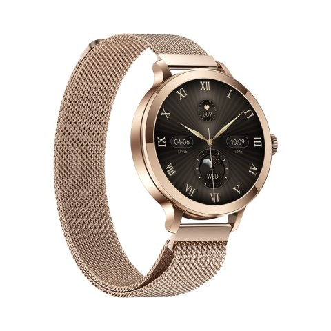 Smartwatch Damski Veltori VT340-1 - Złota Bransoleta