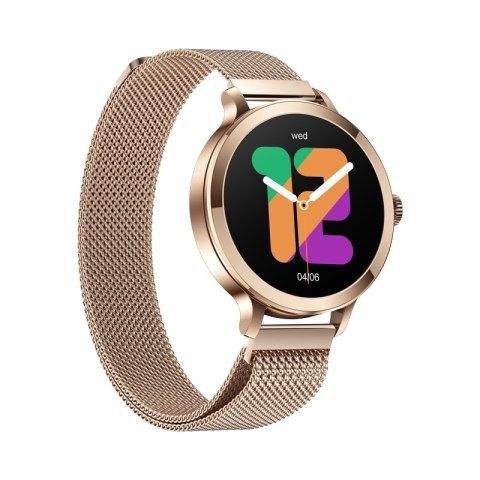 Smartwatch Damski Veltori VT340-1 - Złota Bransoleta