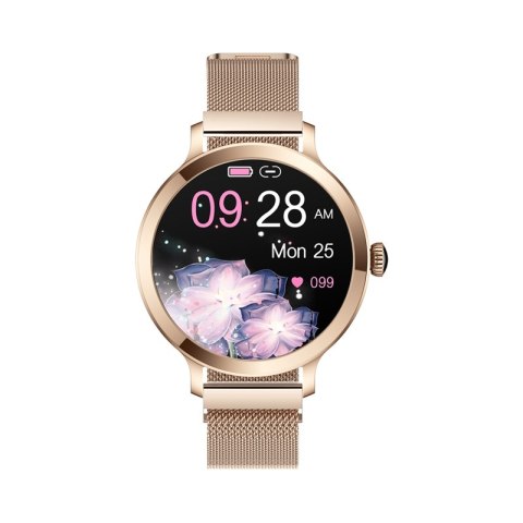 Smartwatch Damski Veltori VT340-1 - Złota Bransoleta