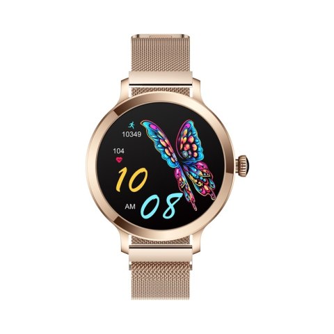 Smartwatch Damski Veltori VT340-1 - Złota Bransoleta
