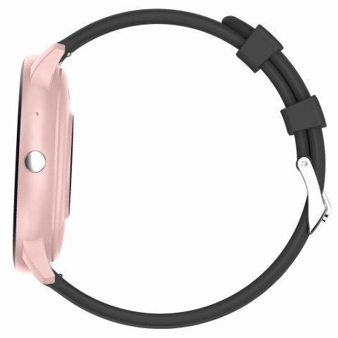 Smartwatch Gravity GT1-5 PRO Różowy + Czarny pasek