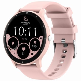 Smartwatch Gravity GT1-7 PRO Różowy + Niebieski pasek