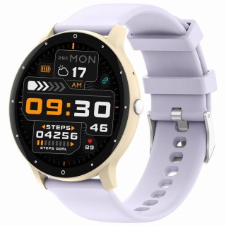 Smartwatch Gravity GT1-8 PRO Żółty + Fioletowy pasek