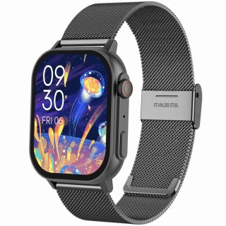 Smartwatch Gravity GT15-5 Czarny z dwoma paskami