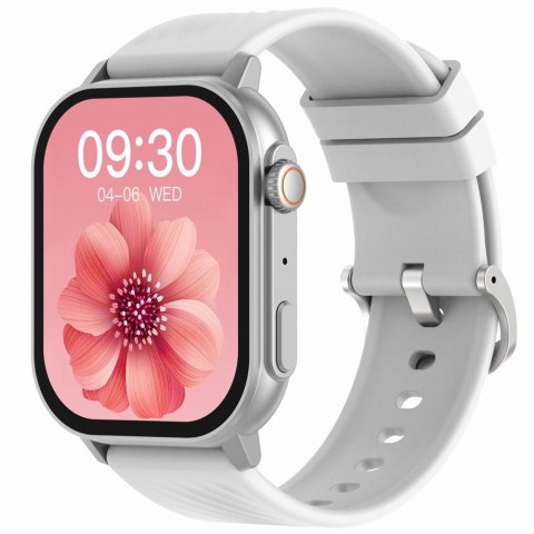 Smartwatch Gravity GT15-8 Szary ze Srebrną Bransoletą