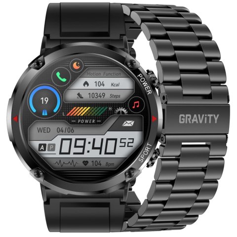 Smartwatch Gravity GT21-1 z Bransoletą i Paskiem