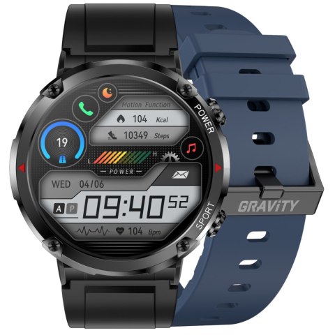 Smartwatch Gravity GT21-5 z dwoma silikonowymi paskami
