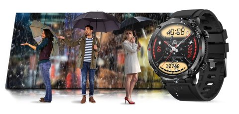 Smartwatch Gravity GT21-5 z dwoma silikonowymi paskami