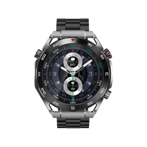 Smartwatch Veltori VT100-1 z wymiennymi paskami i bransoletą