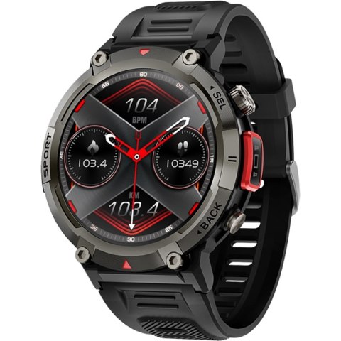 Smartwatch Veltori VT140-1: Czarny, Sportowy i Elegancki