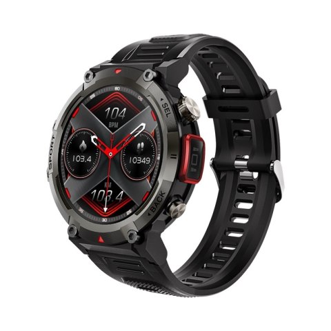 Smartwatch Veltori VT140-1: Czarny, Sportowy i Elegancki