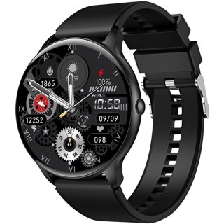 Smartwatch Veltori VT160-1 z Ekranem 1,53 cala - Czarny