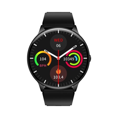 Smartwatch Veltori VT160-1 z Ekranem 1,53 cala - Czarny