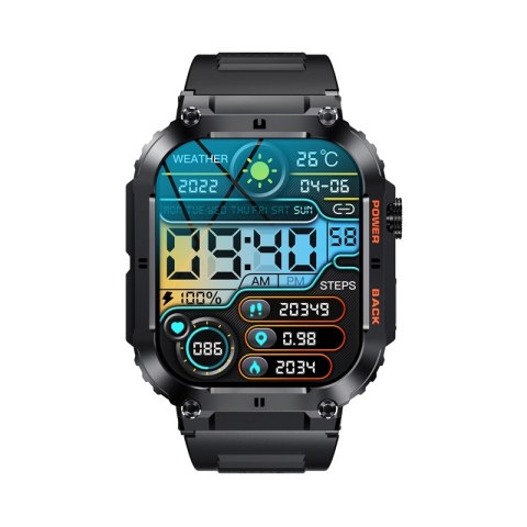 Smartwatch Veltori VT200-1 z Dużym Ekranem 1,96 cala