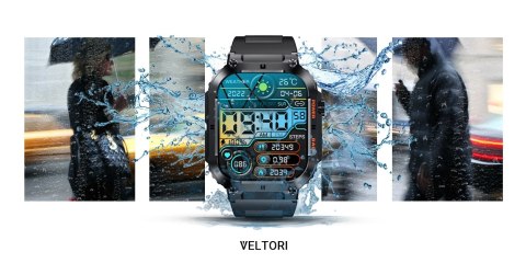 Smartwatch Veltori VT200-1 z Dużym Ekranem 1,96 cala