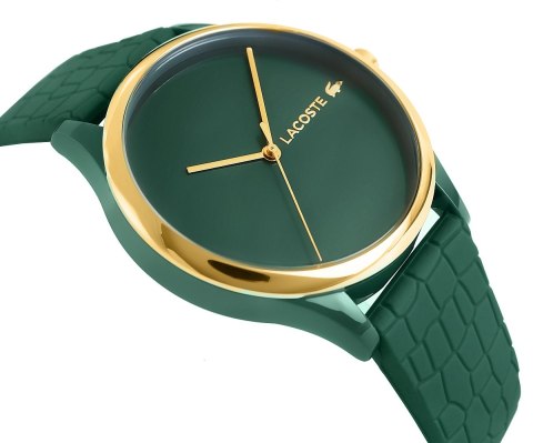 Zegarek Damski Lacoste Crocodelle 2001247 Zielony z BOX