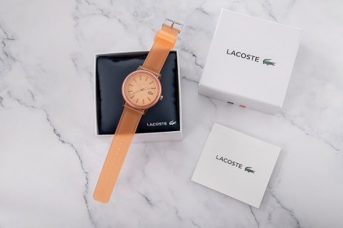 Damski zegarek Lacoste 12.12 Peach - brzoskwiniowy róż
