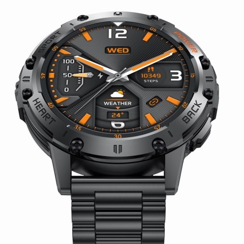 Smartwatch Gravity GT22-1 - Metalowa koperta + Bransoleta