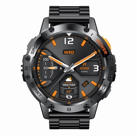 Smartwatch Gravity GT22-1 - Metalowa koperta + Bransoleta