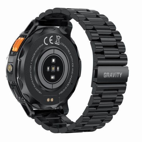 Smartwatch Gravity GT22-1 - Metalowa koperta + Bransoleta