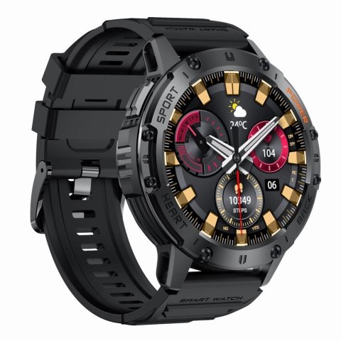 Smartwatch Gravity GT22-3 - Zestaw z wymiennymi paskami