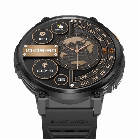 Smartwatch Gravity GT23-2: Srebrna elegancja w zestawie