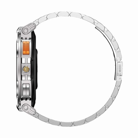 Smartwatch Gravity GT23-2: Srebrna elegancja w zestawie