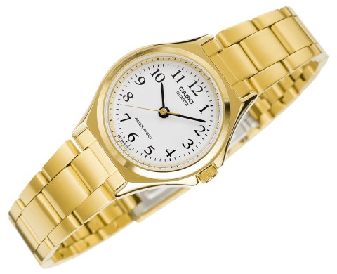 Zegarek Damski Casio LTP-1130N-7BRDF - Złoty Minimalizm