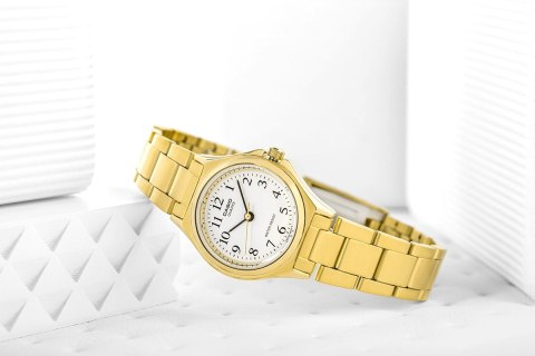 Zegarek Damski Casio LTP-1130N-7BRDF - Złoty Minimalizm
