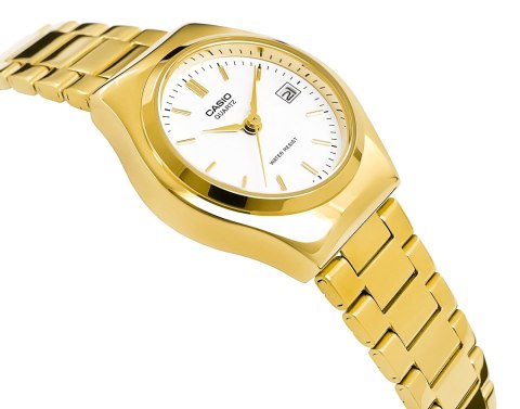 Złoty Zegarek Damski Casio LTP-1170N-7ARDF Minimalizm