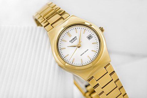 Złoty Zegarek Damski Casio LTP-1170N-7ARDF Minimalizm