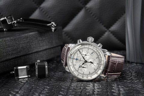 Zegarek Męski ZEPPELIN 100 Yahre 7680-1 + BOX
