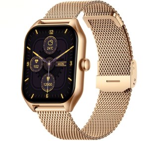 Smartwatch Damski Rubicon RNCF03-5 Różowe Złoto + Pasek