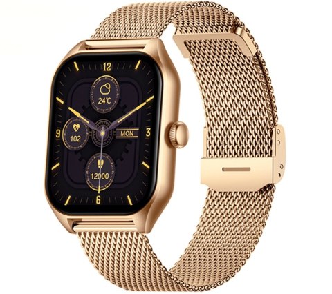 Smartwatch Damski Rubicon RNCF03-5 Różowe Złoto + Pasek