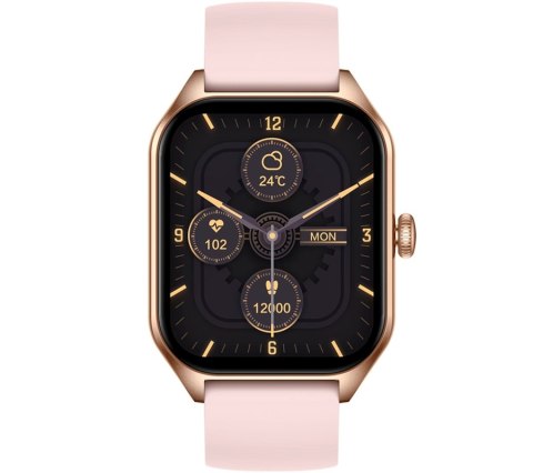 Smartwatch Damski Rubicon RNCF03-5 Różowe Złoto + Pasek