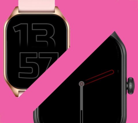 Smartwatch Damski Rubicon RNCF03-5 Różowe Złoto + Pasek