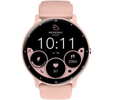 Smartwatch Damski Rubicon RNCF16-1 Różowy Bluetooth Call