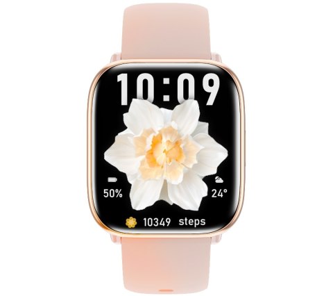Smartwatch Damski Rubicon RNCF31 Rose Gold + 2 Paski
