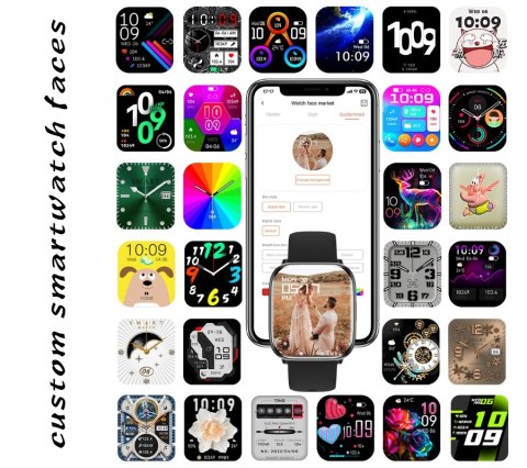 Smartwatch Damski Rubicon RNCF31 Rose Gold + 2 Paski