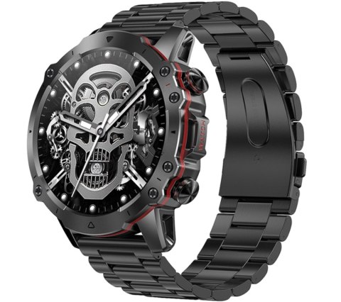 Smartwatch Męski Rubicon RNCF18 Set Czarny Bransoleta+Pasek
