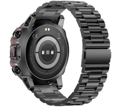 Smartwatch Męski Rubicon RNCF18 Set Czarny Bransoleta+Pasek