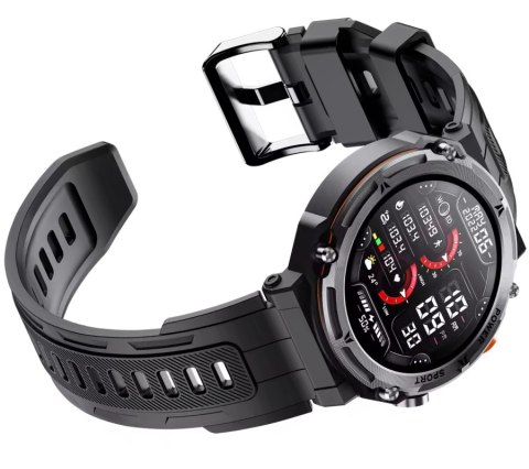 Smartwatch Męski Rubicon RNCF25 Black Bluetooth Call