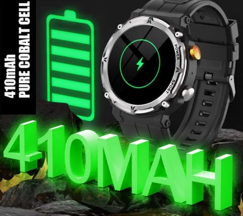 Smartwatch Męski Rubicon RNCF25 Black Bluetooth Call