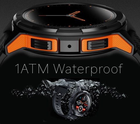 Smartwatch Męski Rubicon RNCF26 Black AMOLED 1.43"
