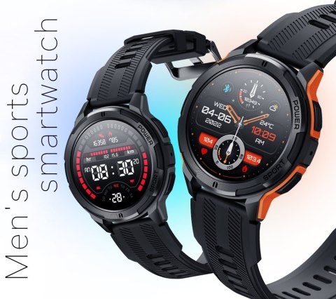 Smartwatch Męski Rubicon RNCF26 Black AMOLED 1.43"