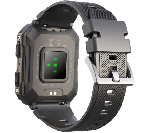 Smartwatch Męski Rubicon RNCF27 Bluetooth Call Czarny