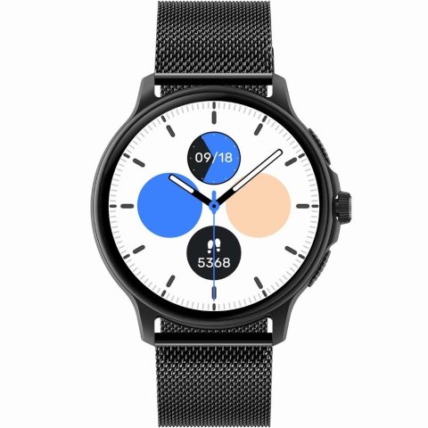Smartwatch damski Gravity GT12-2 - granatowy z bransoletą
